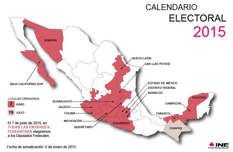 Calendario Electoral - Instituto Nacional Electoral