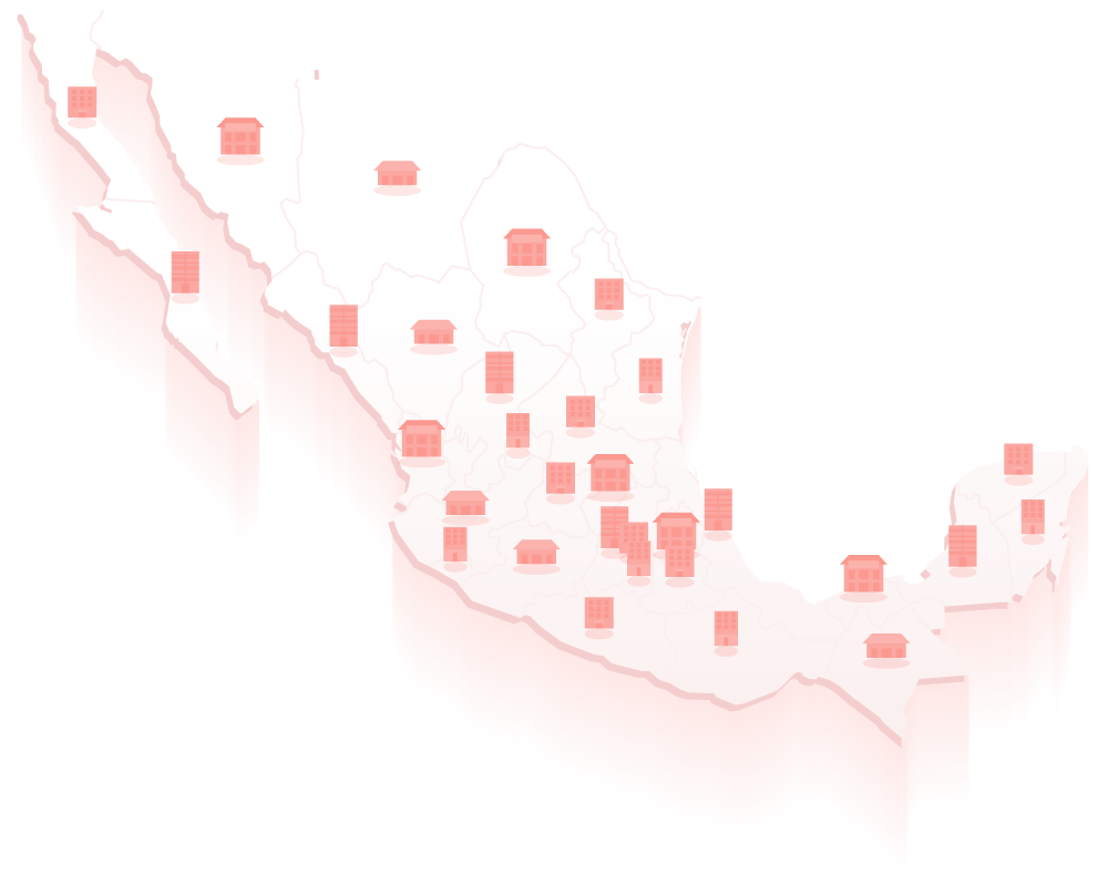 Mapa Organismos Públicos Locales Estatales