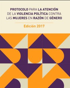 Protocolo para atender la violencia política contra las mujeres en ...