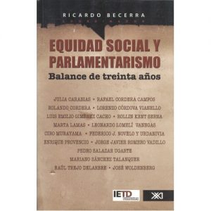 Publicaciones de Libros de Ciro Murayama: "Equidad Social y Palamentarismo, Balance de treinta años"
