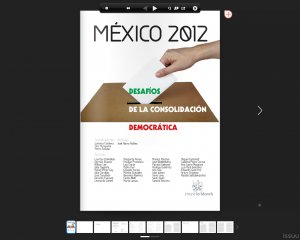 Publicaciones de Libros de Ciro Murayama: "México 2012, Desafíos de la consolidación democrática"