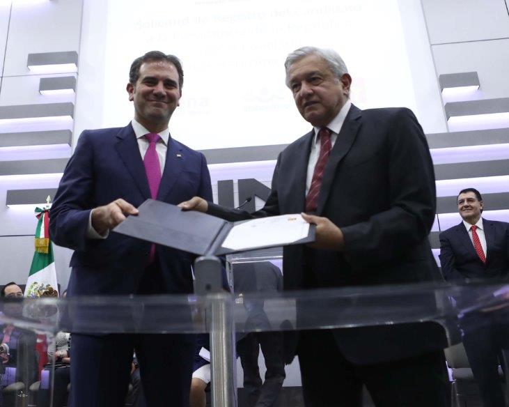 El INE declara la victoria de López Obrador