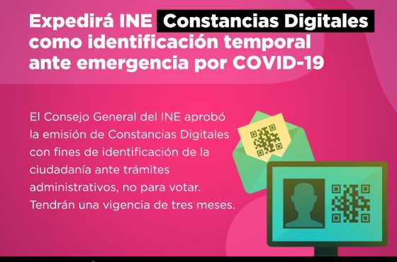 Constancias Digitales de Identificación ante emergencia por COVID-19