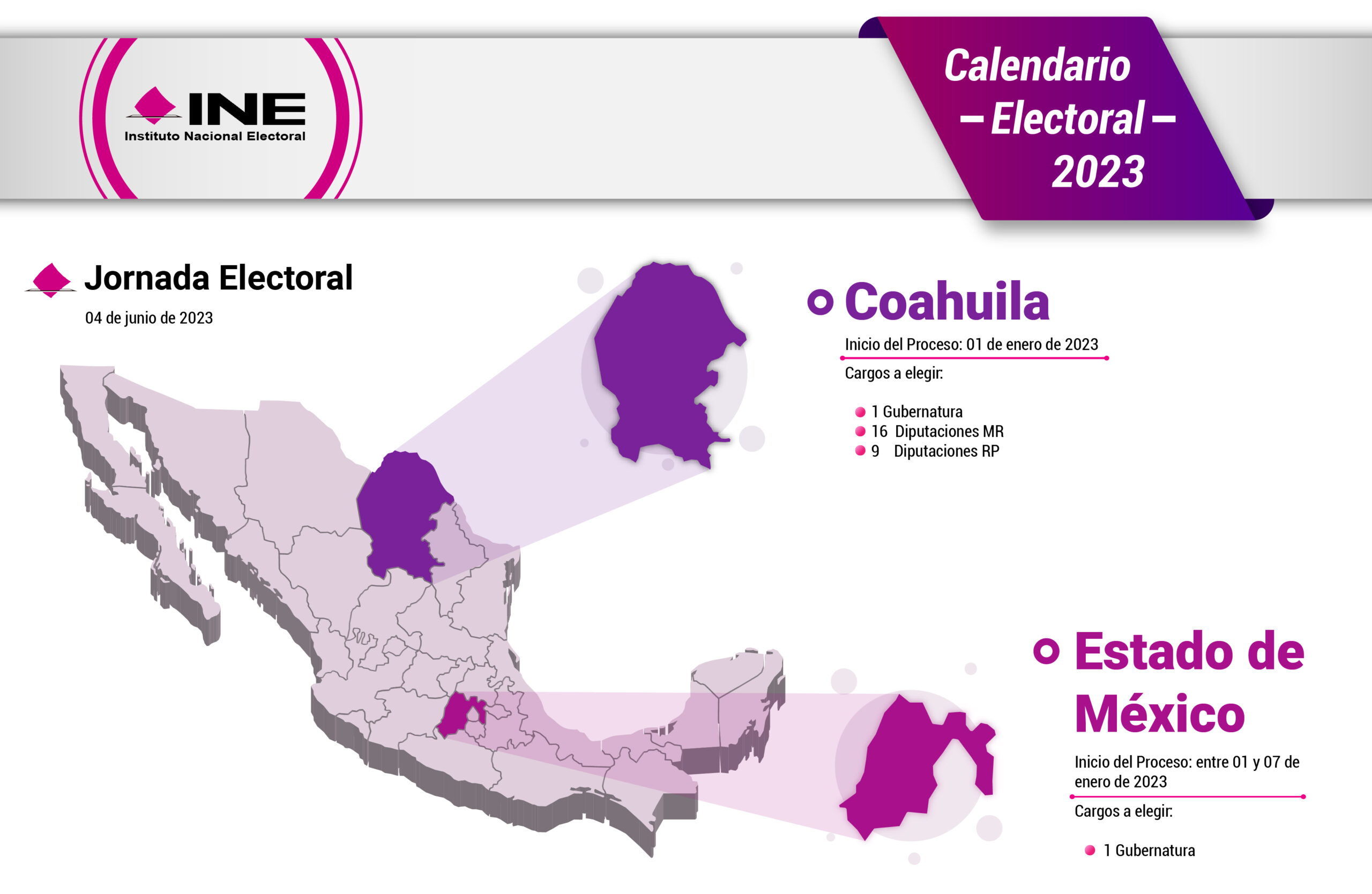 Calendario Electoral Instituto Nacional Electoral
