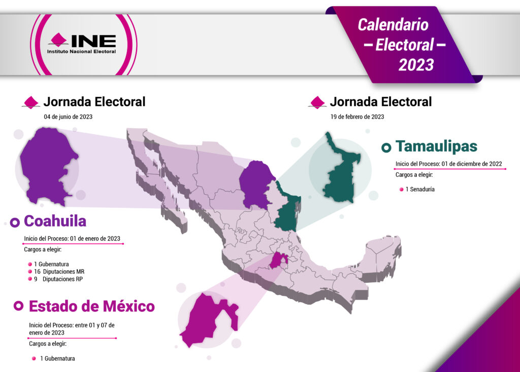 Calendario Electoral Instituto Nacional Electoral