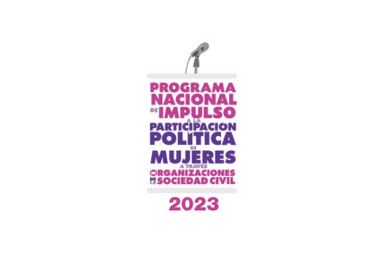 Programa Nacional de impulso a la participación política de las mujeres a través de organizaciones de la sociedad civil