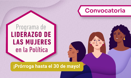 Convocatoria Programa del Liderazgo de las Mujeres en la Política