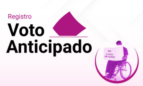 Registro voto anticipado