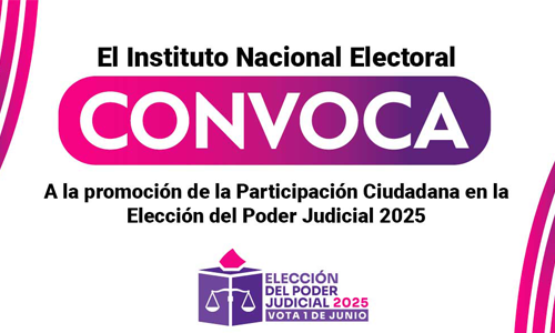 Convocatoria a la Participación ciudadana en el Proceso del Poder Judicial 2025