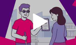 Reproduce la Primera mesa preparatoria de la consulta entre las Personas con Discapacidad Visual, Organizaciones y el INE