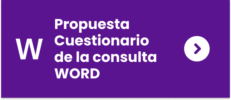 Conoce la propuesta del cuestionario en word