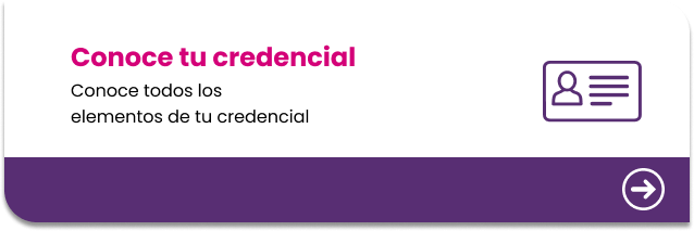 conoce tu credencial