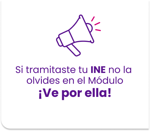 imagen Si tramitaste tu INE ¡Ve por ella !