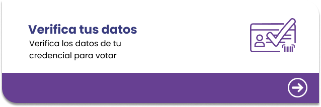 verifica los datos de tu credencial