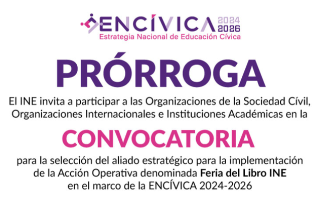 prorroga aliado estrategico feria del libro ine