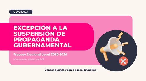 banner sobre propaganda gubernamental