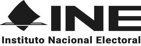 Instituto Nacional Electoral negro