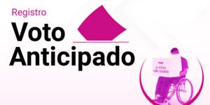 Registro voto anticipado